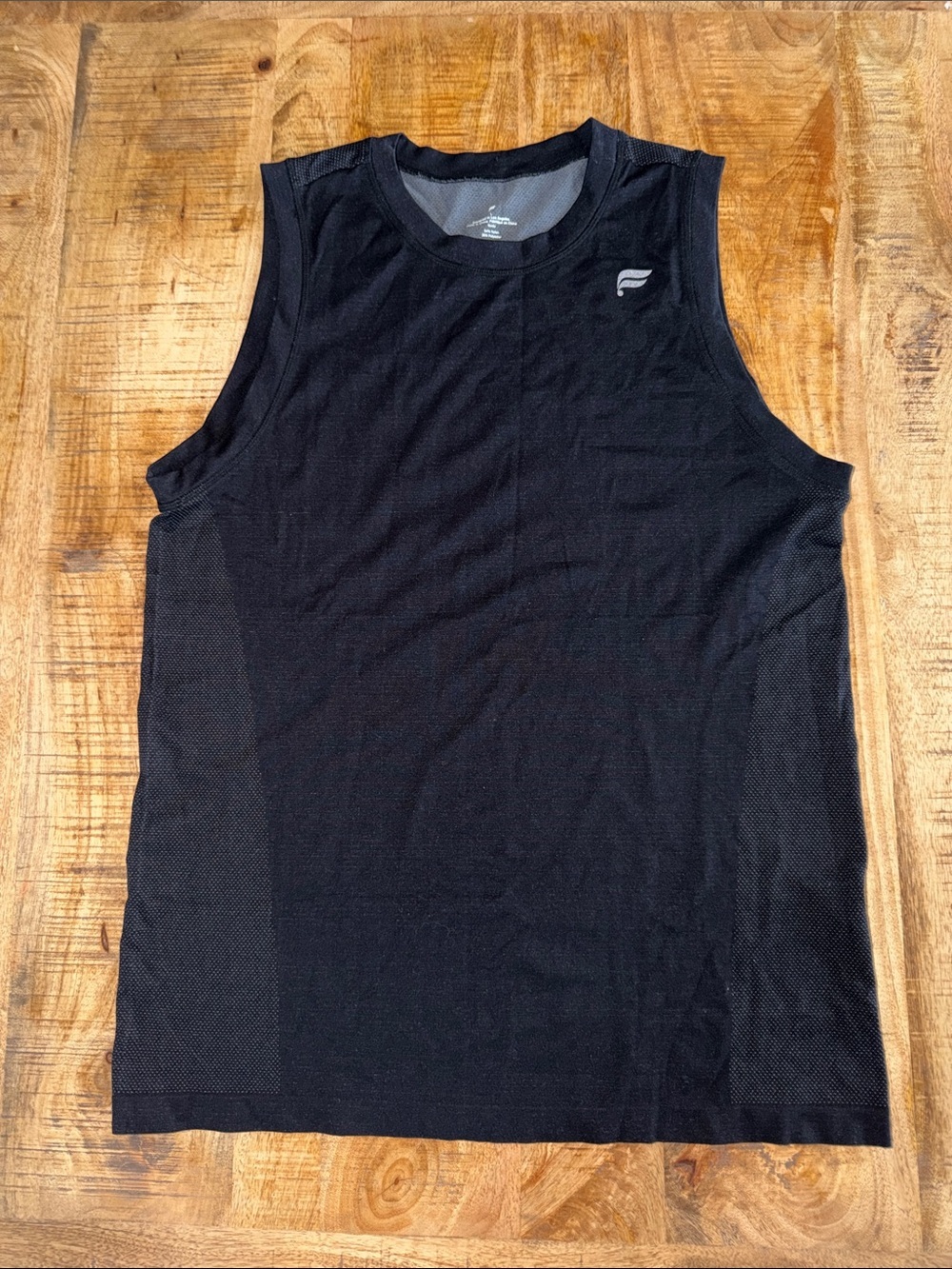 Fabletics Men's Black Performance Sleeveless Tank
